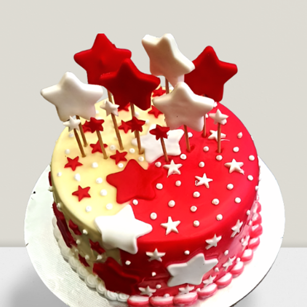 Epic Star Blast Red And White